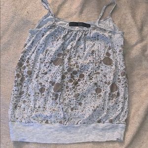 Splattered tank top